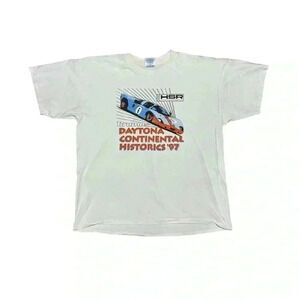 Vintage Brumos Daytona Continental Historics‎ ‘97 T-Shirt Size XL